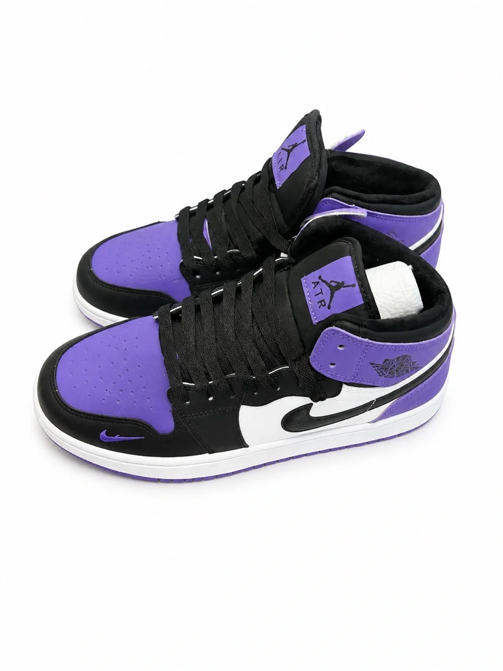 Black/Purple Men's Sneakers
